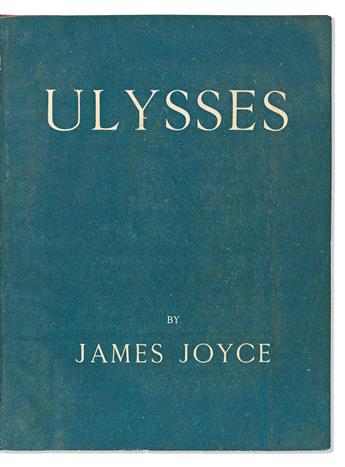 Joyce, James (1882-1941) Ulysses, First English Edition.